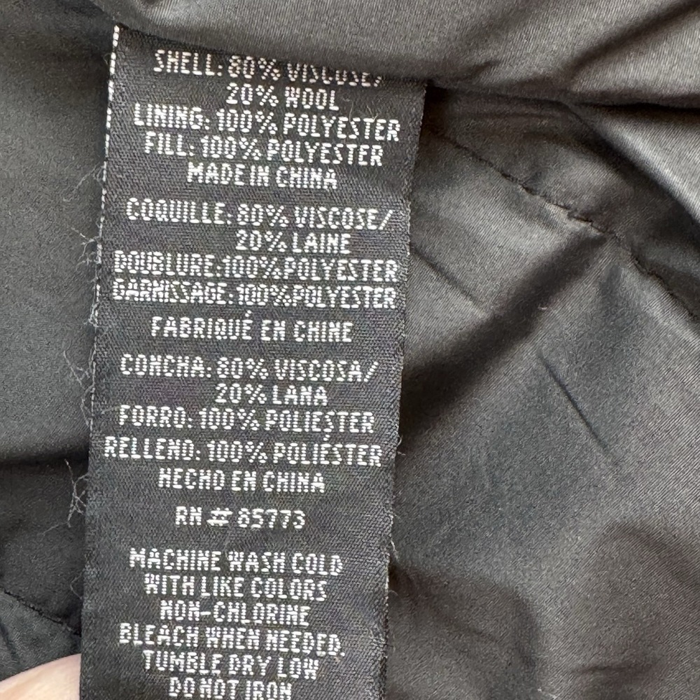 O'Neill Gray Wool Blend Bomber Jacket Men's Large - Picture 13 of 16